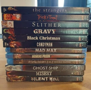 Scream Factory Bluray Lot Silent Hill Candyman Ghost Ship Slither Misery + More! - Imagen 1 de 23