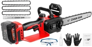 Mini Chainsaw Cordless Compatible for Milwaukee M18 18V Battery (Without Batt... - Picture 1 of 7