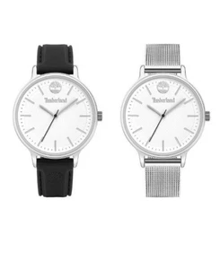 TIMBERLAND Women Quartz Casual Watch Classic Dress Silver Dial Waterproof Round - Picture 1 of 3
