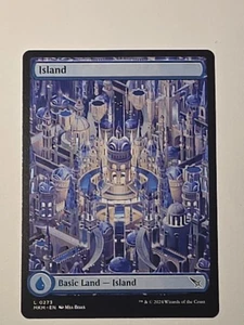 Island (Full Art Land) #273 Murders at Karlov Manor NM - Picture 1 of 2