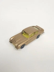 Vintage Husky Models 22 - Aston Martin DB6 - gold diecast model car Near Mint - Picture 1 of 5