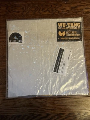 Wu Tang Clan The Saga Instrumental Ep RSD 2018 Yellow Vinyl Record Store Day - Image 1 of 3