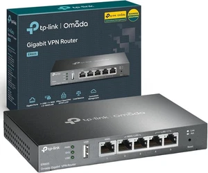 TP-Link Omada Multi-WAN Gigabit VPN Router (ER605) - obsługuje IPsec / PPTP / L2TP - Zdjęcie 1 z 8