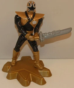 Figura de acción Gold Ranger 2012 4,25" McDonalds Super Samurai #7 Power Rangers - Imagen 1 de 1