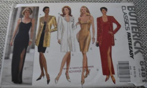Butterick Pattern 6481 Misses Classic Dress Blazer Sz 6,8,10,12 Uncut - Picture 1 of 2