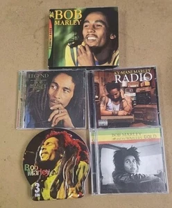 5 GREAT BOB MARLEY CD BOX SETS WAILERS, LEGEND METAL CASE KY-MANI MARLEY RADIO - Picture 1 of 18