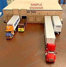 1/64 Diecast Building Kit Diorama 7 Bay Loading Dock fits Dcp Ertl Trucks Semis