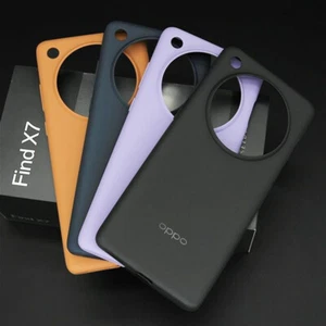 Original Case For OPPO Find X7/X7 Ultra Slim Soft Back Matte Rubber Skin Cover - Picture 1 of 15