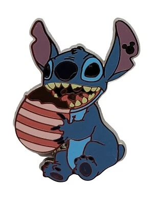 Disney Pin WDW 2024 Hidden Disney Stitch Holidays Easter Chocolate Egg #163934 - Image 1 of 4