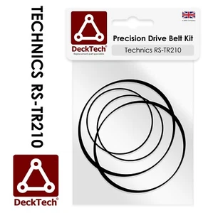 Correas de repuesto DeckTech para Technics Double Cassette Deck RS-TR210 RSTR210 - Imagen 1 de 3