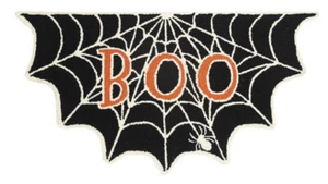 Peking Handicraft - Boo Spider Web Shaped Hook Rug - 31JES670C34 - Picture 1 of 1