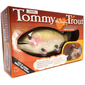 Tommy the Trout Singing Fish Motion Activated "Joy To The World" New Box Vintage - Picture 1 of 10