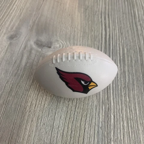 NFL Rush Zone Arizona Cardinals Mini Plastic Football Toy 2013 Cover