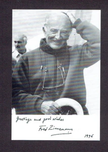 FRED ZINNEMANN Autogramm Autograph signed Photo - Bild 1 von 1