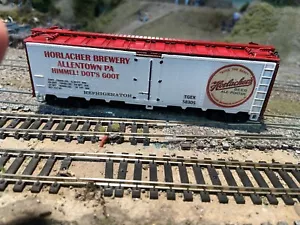 Athearn 40' Wood Reefer custom painted Horlacher Beer - Picture 1 of 3