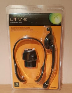 Zestaw słuchawkowy Xbox Live Communicator Microsoft OG Oryginalny Xbox 2003 FABRYCZNIE NOWY ZAPIECZĘTOWANY - Zdjęcie 1 z 5