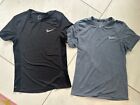Lot of 2 Nike Dri-fit Running Shirts Men’s Size Small - Blue and Black - Great!