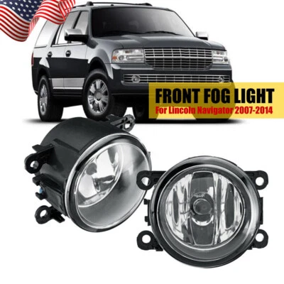 PAR de luces antiniebla para parachoques delantero para Lincoln Navigator 2007 2008-2014 Foto 1 de 4