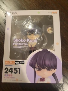 Shoko Komi (Versión Cola de Caballo) Auténtico Nuevo en Caja Nendoroid 2451 Buena Sonrisa - Imagen 1 de 12