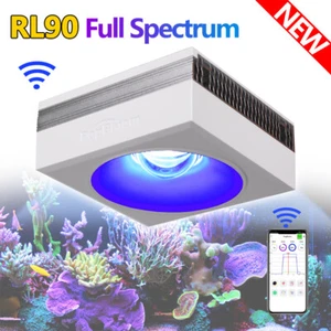 PopBloom RL90 WiFi Full Spectrum Reef LED Aquarium Light for Marine Coral Tank - Picture 1 of 18