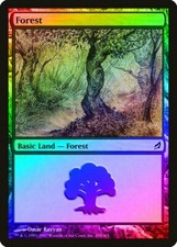 Forest (298) FOIL Lorwyn PLD Basic Land MAGIC THE GATHERING MTG CARD ABUGames