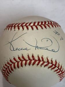 Kevin Mitchell autographed OMLB baseball signed Cincinnati Reds New York Mets