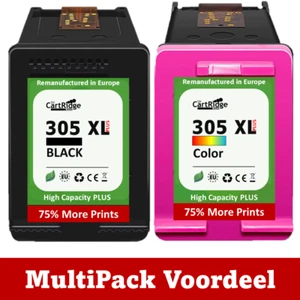 Huismerk HP 305 XXL Inktcartridge | Diverse MultiPacks & Los | XL: Meer Prints - Afbeelding 1 van 5