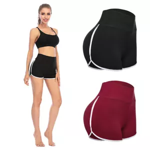 Women Casual Cotton Yoga Short Shorts Booty Shorts Hot Pants Sport Leggings USA - Picture 1 of 14