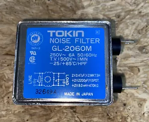 TOKIN Noise Filter GL-2060M 250V. 50/60Hz - Picture 1 of 3