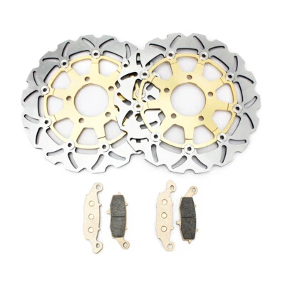 2 pastillas de rotores de freno delanteros Katana para Suzuki GSF 650 S 05-06 GSX 750 F 2004-2006 Foto 1 de 4