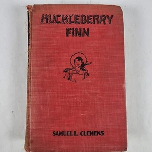 Vintage Huckleberry Finn By Samuel L. Clemens Hardcover Goldsmith Publishing - Picture 1 of 9