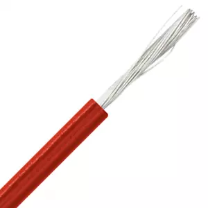 24 AWG Gauge Hook Up Wire RED 100ft UL1007/1569 300 Volt 105C PVC Insulated - Picture 1 of 1