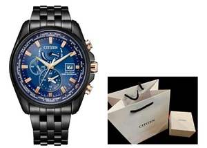 Citizen Ø44mm Attesa stainless steel AT9126-82L Universe Solar alarm Radio blue - Picture 1 of 2
