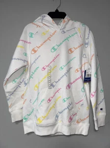 MSRP $30 Champion Girl's All-Over Logo Multi-Pastel Size XL - Picture 1 of 2
