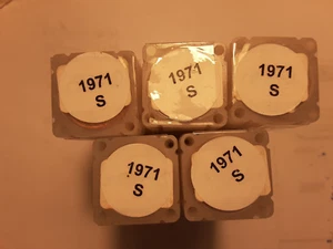 Five Rolls(50 coins each) of 1971-S Lincoln Memorial Cents. - Picture 1 of 1