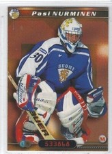 2000-01 Finnish Cardset #351 Pasi Nurminen (goalie)