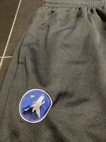 MENS NIKE DRIFIT NBA Minnesota Timberwolves Athletic Pants BLACK/WHITE XXL NWT Cover