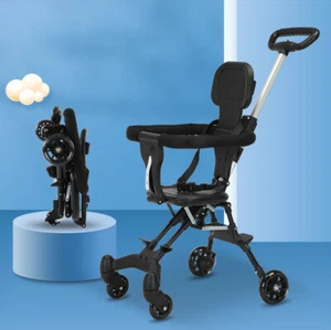 Lightweight Baby Stroller Pram Foldable Pushchair Travel Buggy Travel System UK - Picture 1 of 10