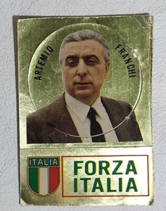 I113625 Fg081/ Panini Soccer 1973/74 Nr. 308 Goldmedaillon - Artemio Franchi - Bild 1 von 4