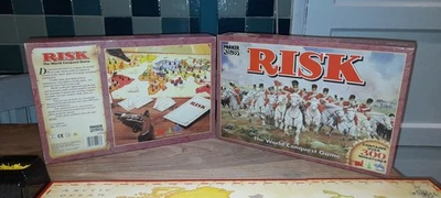 Risk Board Game Parker Bros 1996 The World Conquest Game Strategy 2-6 Players - Image 1 of 4