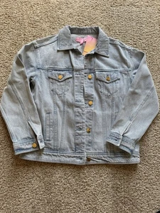 Stoney Clover Lane Target Jean Jacket Denim Size SMALL New With Tags - Picture 1 of 12