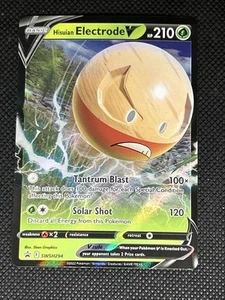 Hisuian Electrode V SWSH294 Pokemon: Sword & Shield Promo Cards Holo - Picture 1 of 2