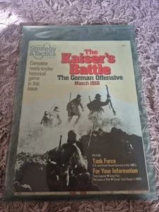 Strategy & Tactics #83 : Kaiser's Battle - German Offensive March 1918 - Unpunch - Picture 1 of 10