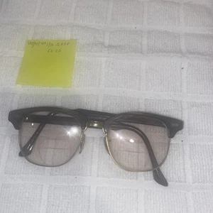 Vintage Victory Eyeglasses Black Frames Only 50 20 - Picture 1 of 8