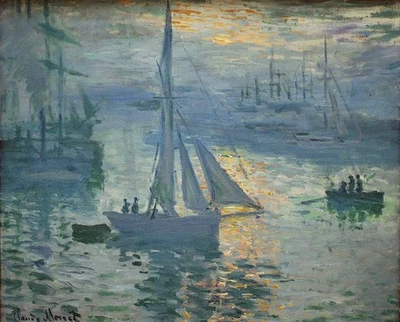 Monet, Claude - Sunrise - Image 1 of 2