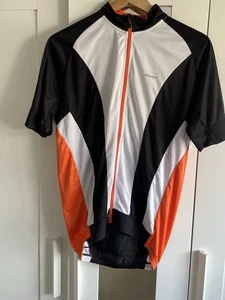 B-Pro Classic Men's Short Sleeve Cycle Jersey White/Black, Size XL - Picture 1 of 4
