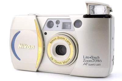 Nikon Lite Touch Zoom 70Ws AF QD 35mm Film Camera From JAPAN [Tested MINT] - Image 1 of 4