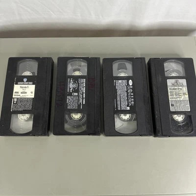 Lot of 4 Random VHS Movie Tapes - Image 1 of 3