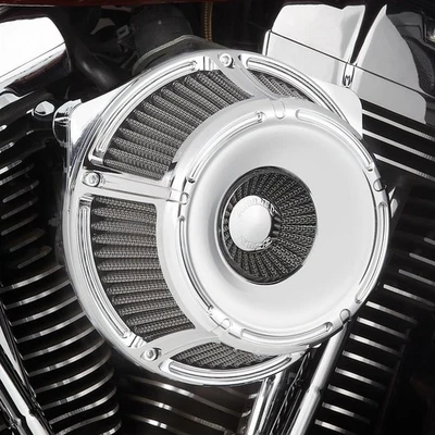 Arlen Ness 18-924 limpador de ar invertido entrada cromado 1991-2022 Harley Sportster - Imagem 1 de 2