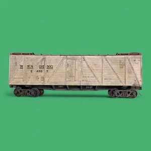 Craftsman? O-Scale 2-Rail Kit Built Reading Box Car 14357 - Picture 1 of 10